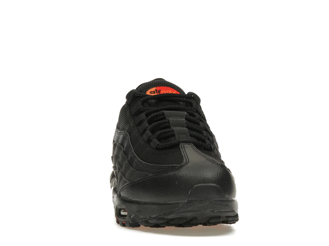 Nike Air Max 95 Schwarz Rot Orange - vue secondaire A