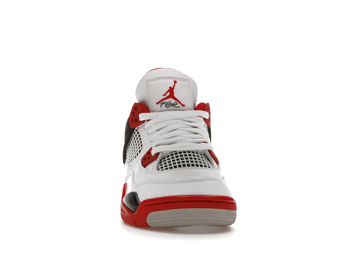 Jordan 4 Retro Fire Red (2020) (GS) - vue secondaire A