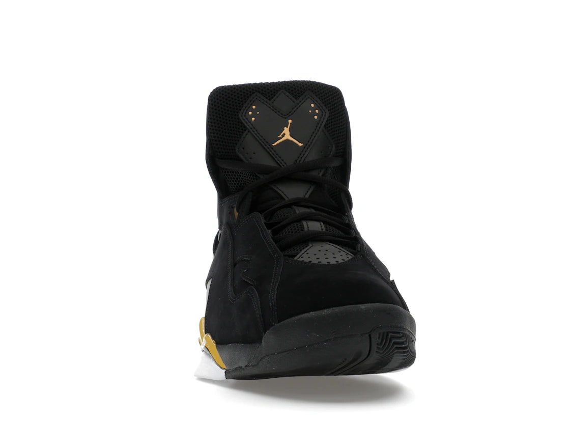 Jordan True Flight Black White Metallic Gold - vue secondaire A