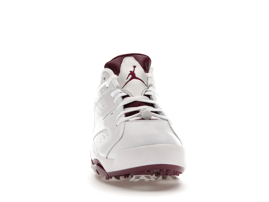 Jordan 6 Retro Low Golf NRG Bordeaux - vue secondaire A