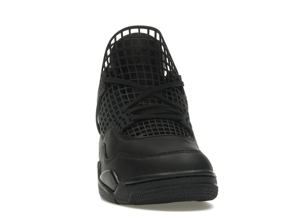 Jordan 4 Retro Net Black (Women's) - vue secondaire A