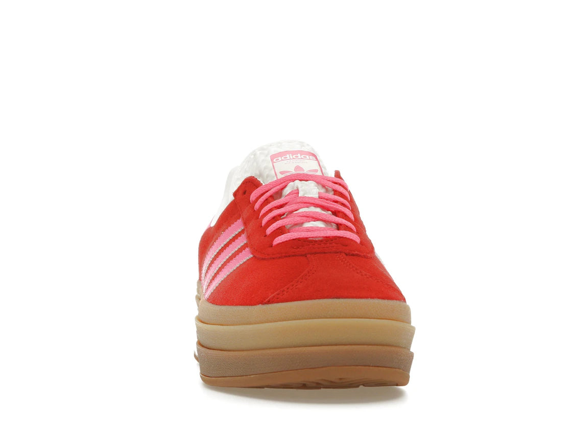 adidas Gazelle Bold Collegiate Red Lucid Pink (Women's) - vue secondaire A