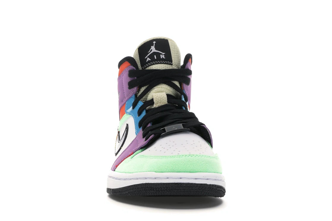 Jordan 1 Mid SE Multi-Color (Damen) - vue secondaire A