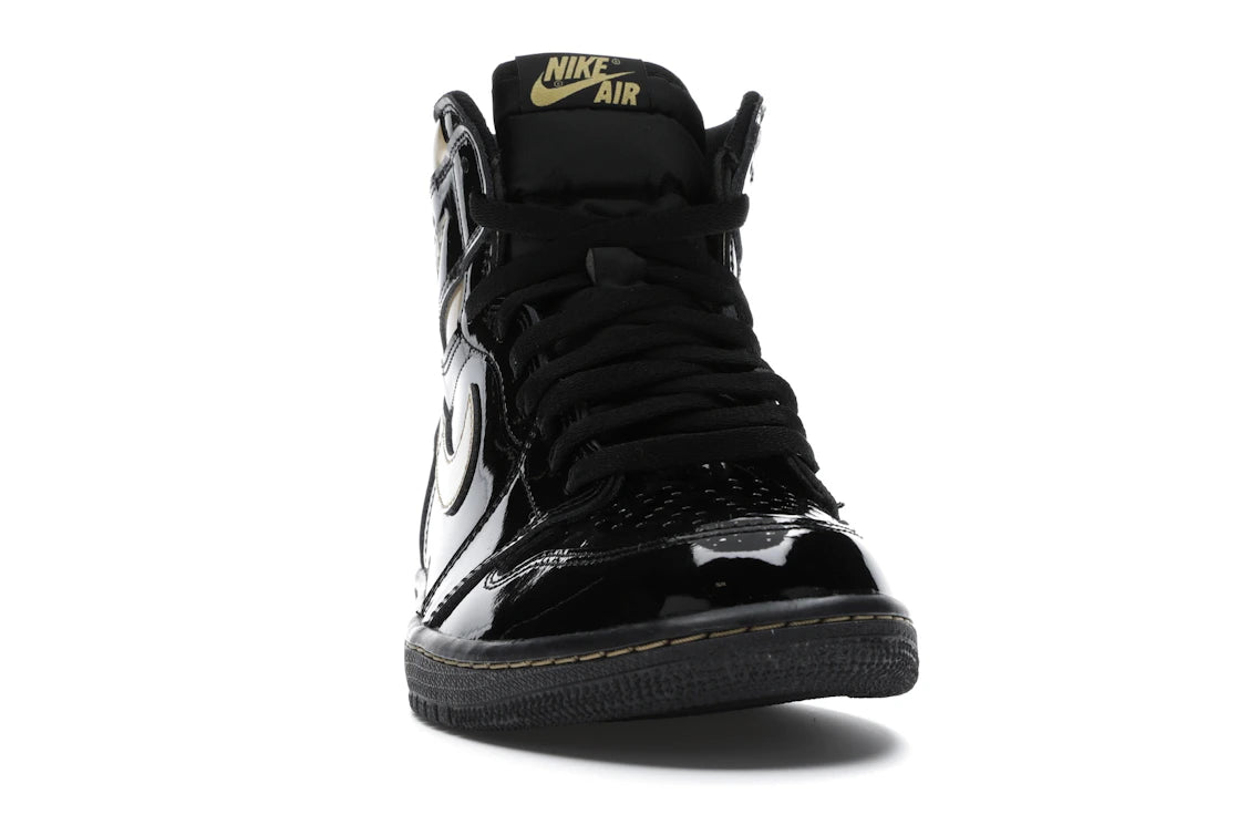Jordan 1 Retro High Black Metallic Gold (2020) - vue secondaire A