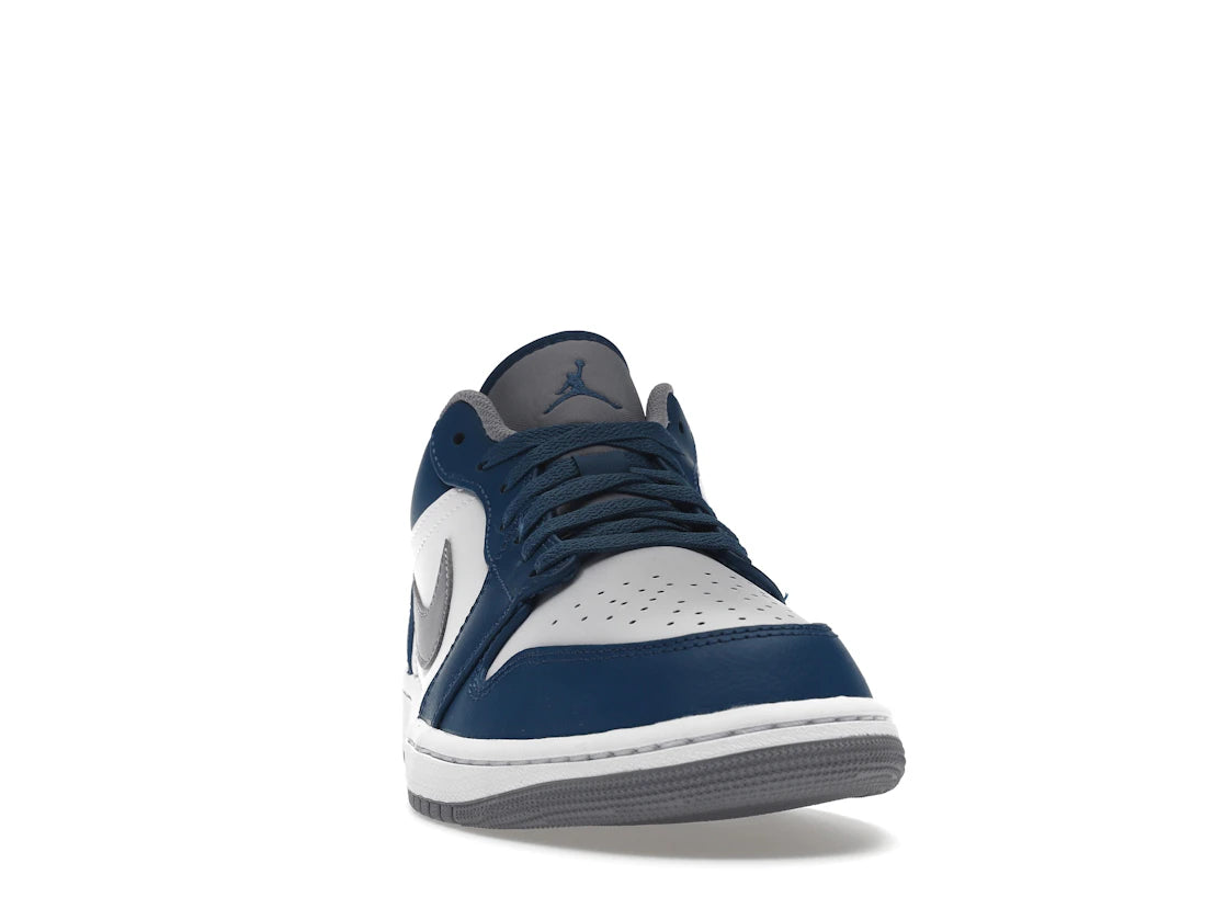 Jordan 1 Low True Blue - vue secondaire A