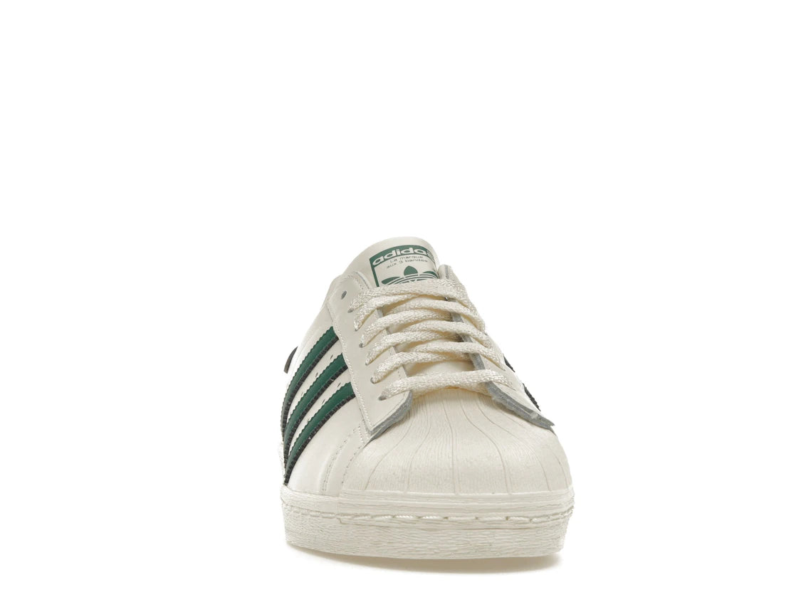 adidas Superstar 82 White Dark Green - vue secondaire A