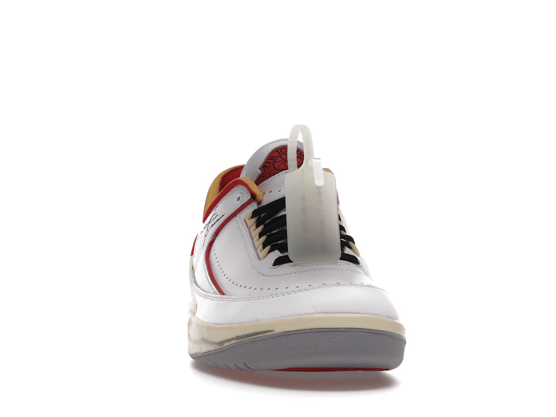 Jordan 2 Retro Low SP Off-White White Red - vue secondaire A