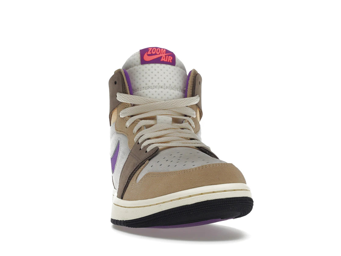 Jordan 1 High Zoom Air CMFT 2 Palomino Wild Berry - vue secondaire A