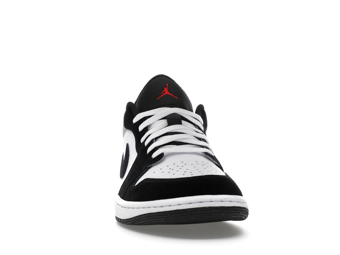 Jordan 1 Low SE White Fire Red Black Matte Silver - vue secondaire A