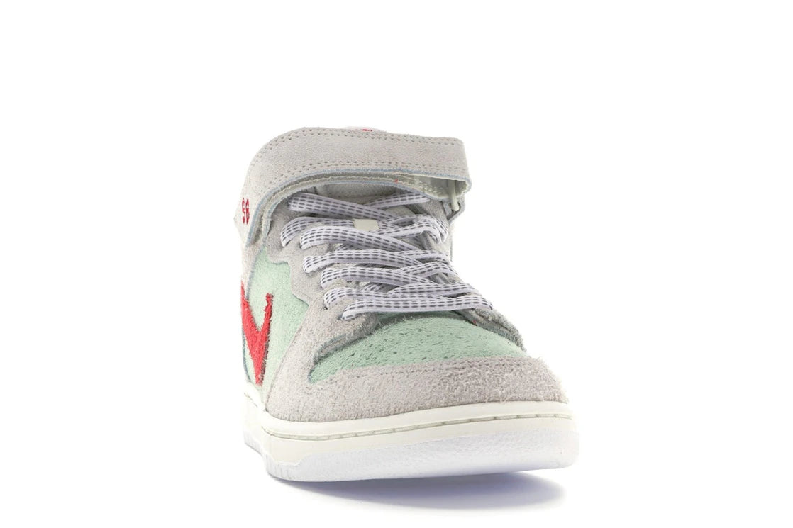 Nike SB Dunk Mid White Widow - vue secondaire A