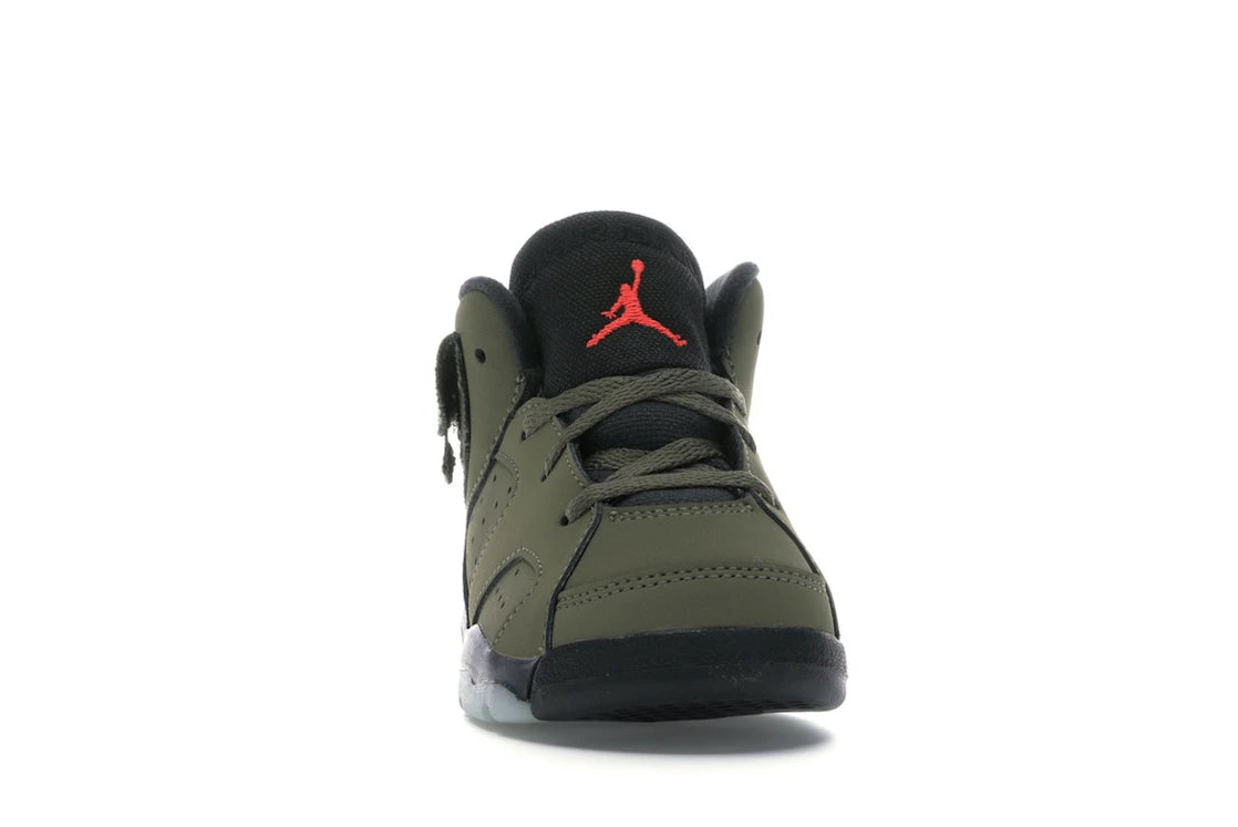 Jordan 6 Retro Travis Scott (TD) - vue secondaire A