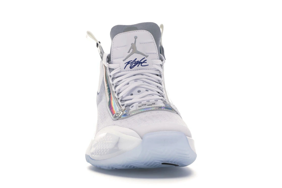 Jordan XXXIV White Metallic Silver - vue secondaire A