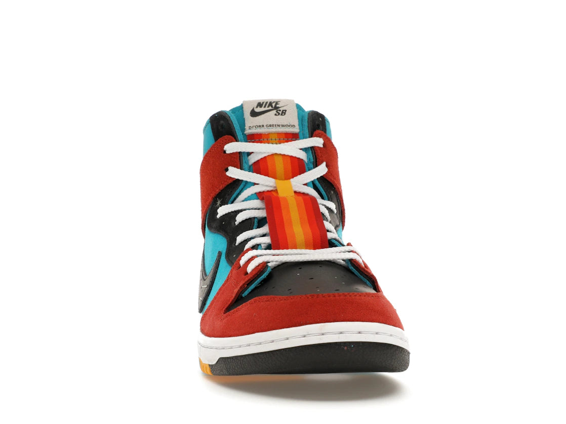 Nike SB Dunk High Di'orr Greenwood Navajo Arts - vue secondaire A