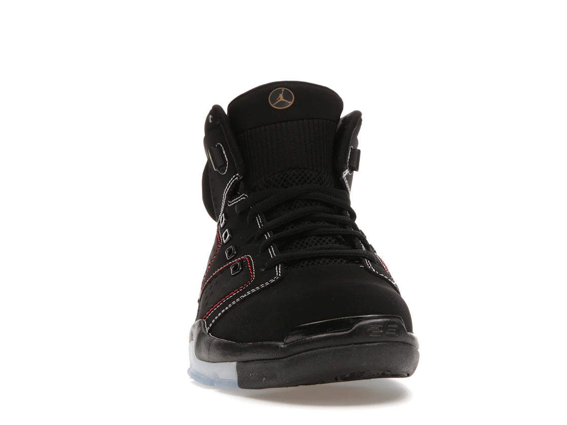 Jordan 6-17-23 Black White Red Contrast Stitching - vue secondaire A