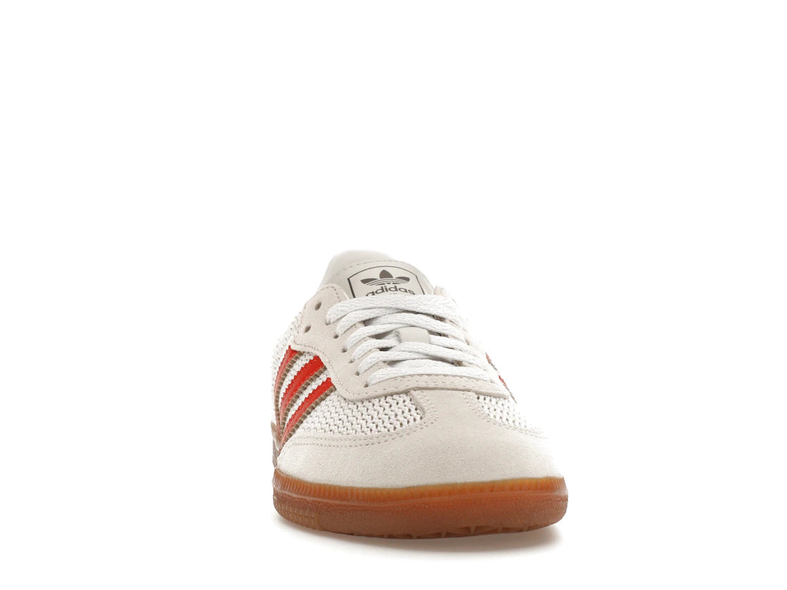 adidas Samba OG Crystal White Preloved Red - vue secondaire A