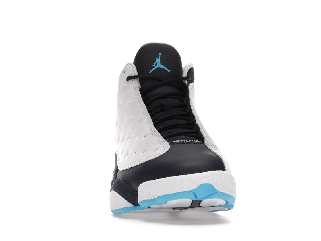Jordan 13 Retro Obsidian Powder Blue White - vue secondaire A