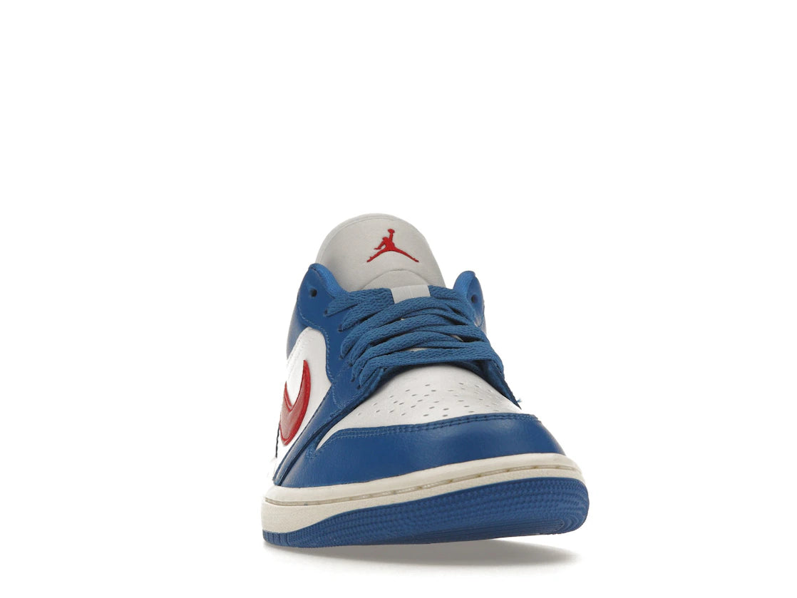 Jordan 1 Low Sport Blue Gym Red (Women's) - vue secondaire A