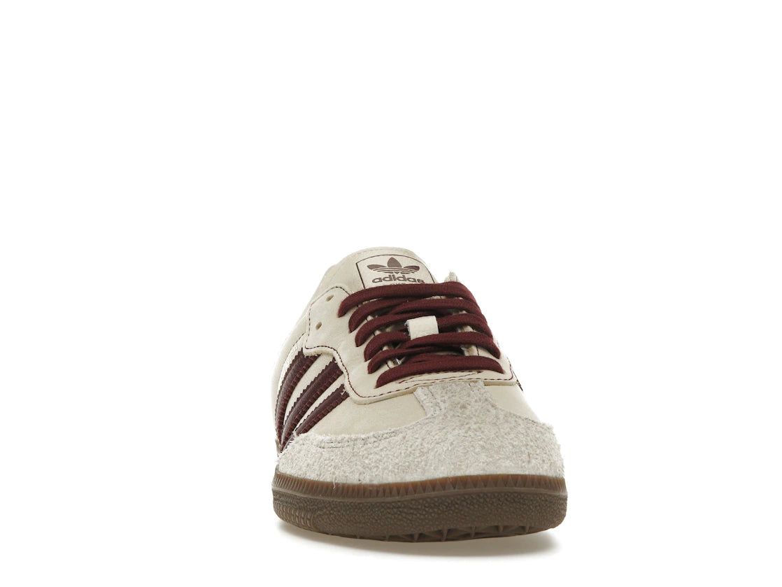 adidas Samba OG Wonder White Maroon (Damen) - vue secondaire A
