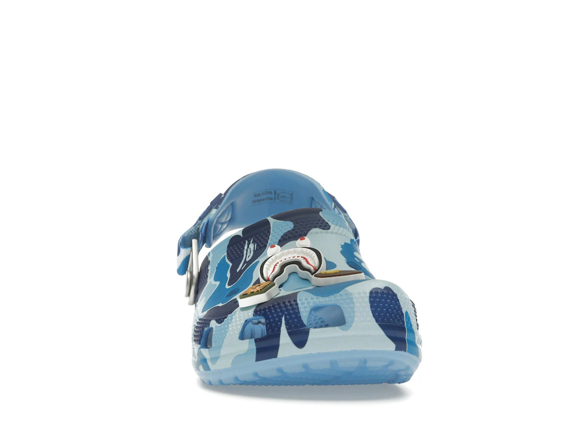 Crocs Classic Clog A Bathing Ape ABC Camo Blue - vue secondaire A
