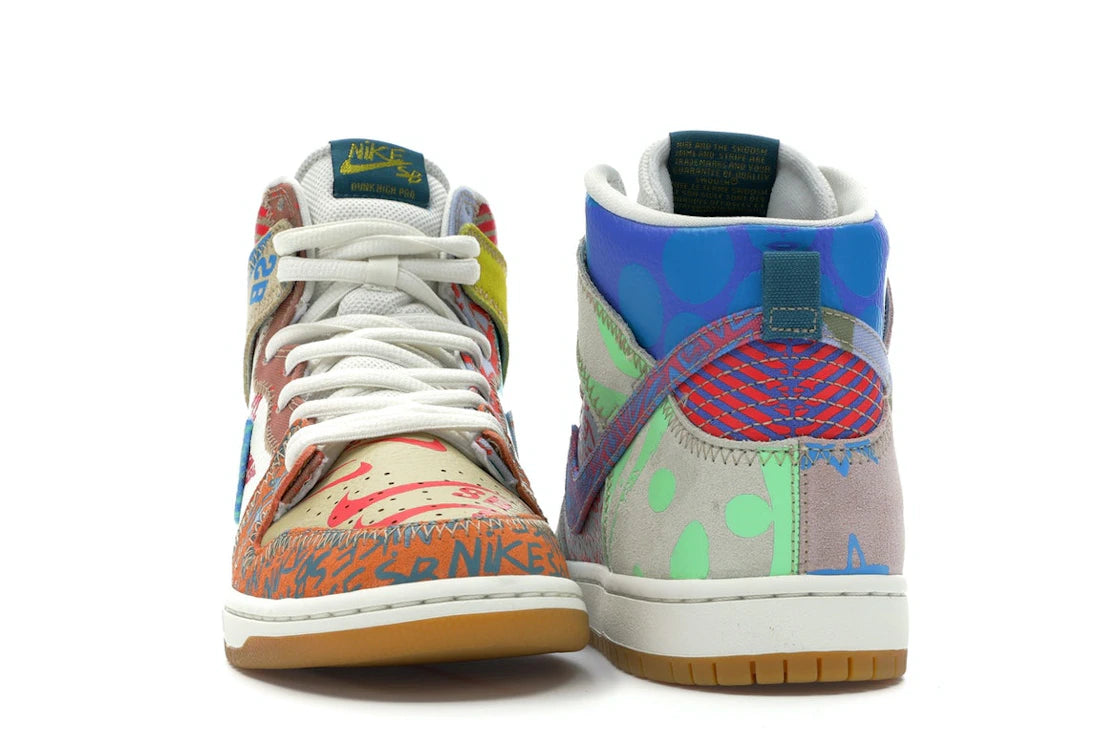 Nike SB Dunk High Thomas Campbell What the Dunk - vue secondaire A
