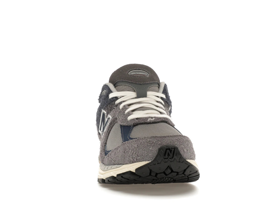 New Balance 2002R Navy Castlerock - vue secondaire A