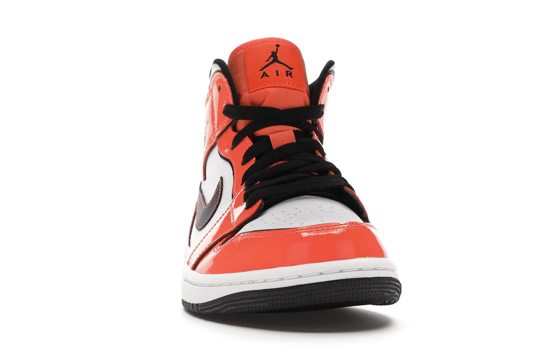 Jordan 1 Mid SE Turf Orange - vue secondaire A