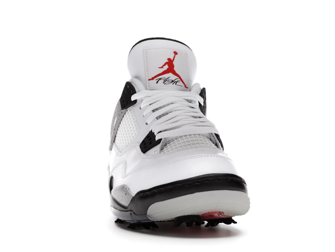 Jordan 4 Retro Golf White Cement - vue secondaire A