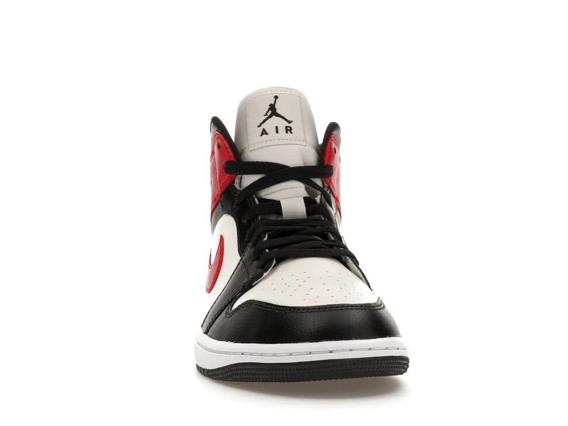 Jordan 1 Mid Gym Red Off Noir (Women's) - vue secondaire A