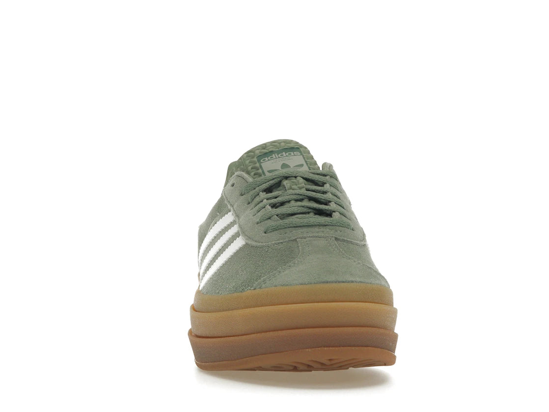 adidas Gazelle Bold Silver Green Gum (Damen) - vue secondaire A