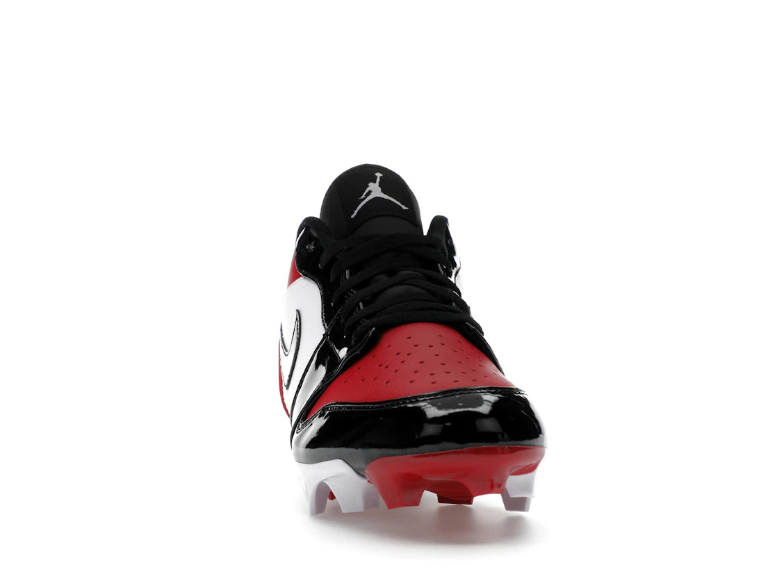 Jordan 1 Low TD Cleat Patent Bred Toe - vue secondaire A
