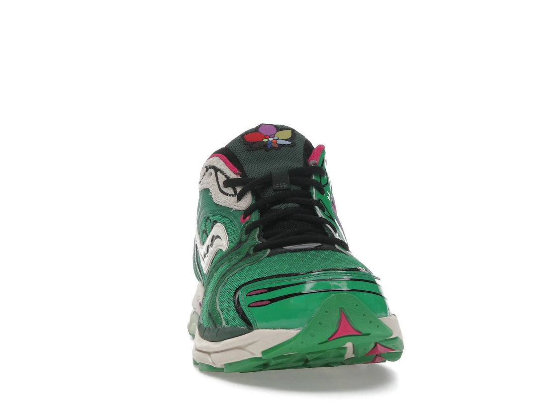 Saucony ProGrid Triumph 4 Jae Tips Flowers Grow Uptown Sugar Maple - vue secondaire A