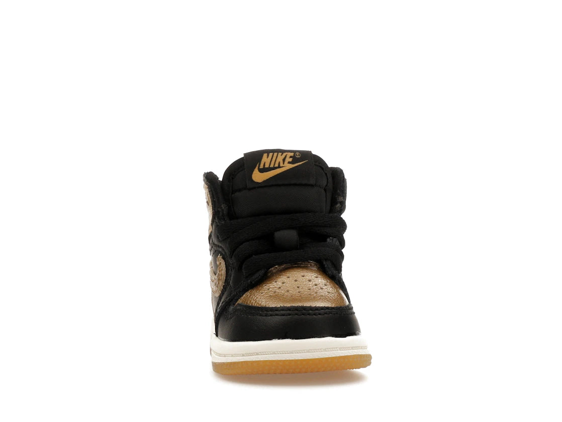 Jordan 1 Retro High OG Black Metallic Gold (TD) - vue secondaire A