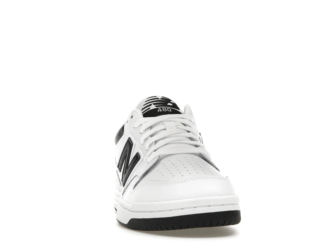 New Balance 480 White Black - vue secondaire A