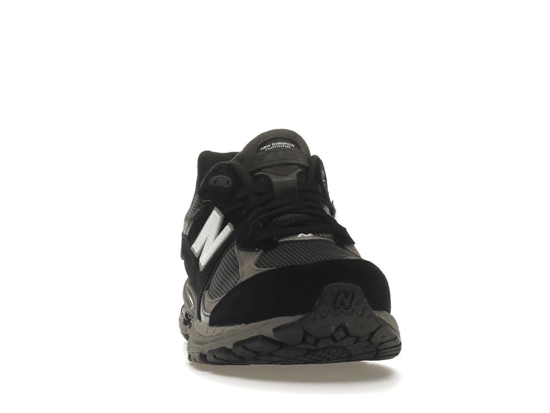 New Balance 2002R Black Dark Grey White - vue secondaire A