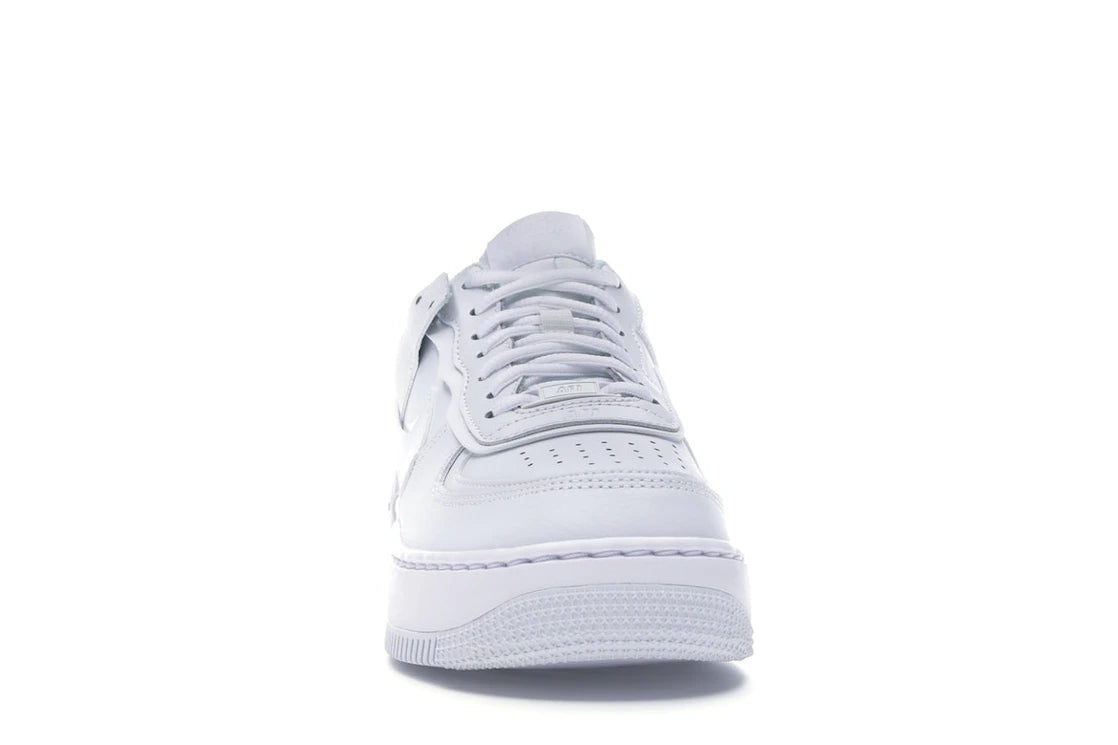 Nike Air Force 1 Low Shadow Triple White (Damen) - vue secondaire A