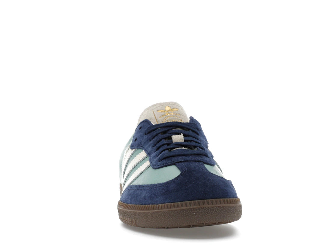 adidas Samba OG Hazy Green Night Indigo (Women's) - vue secondaire A