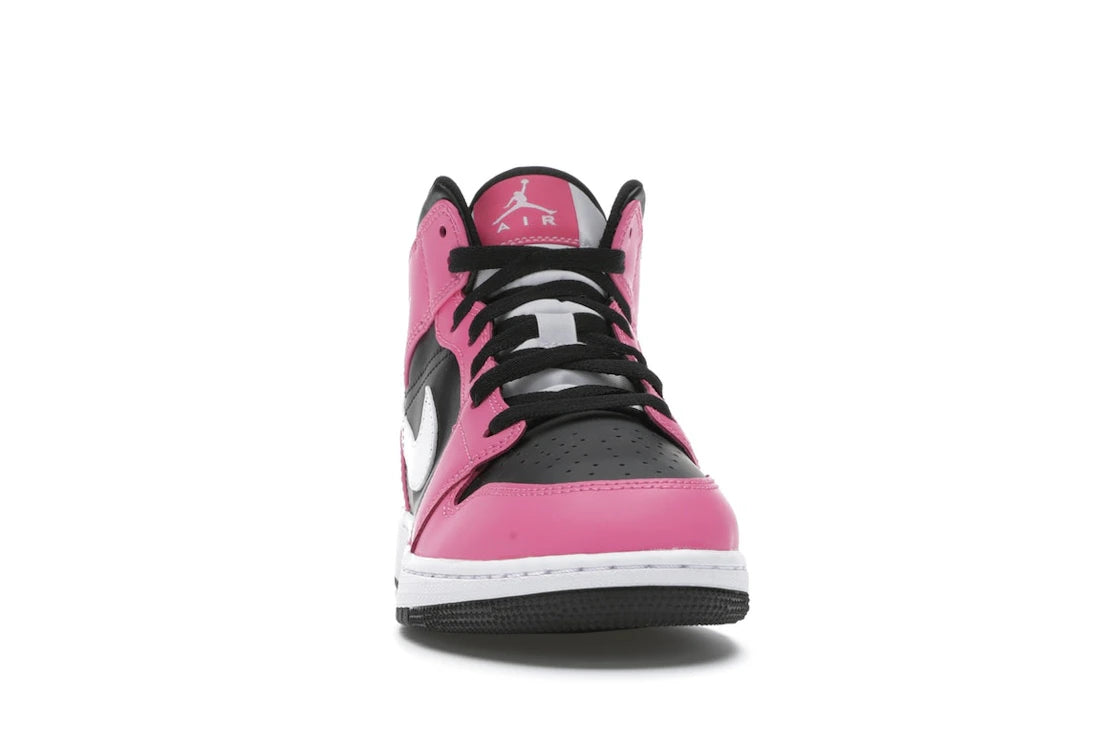 Jordan 1 Mid Pinksicle (GS) - vue secondaire A
