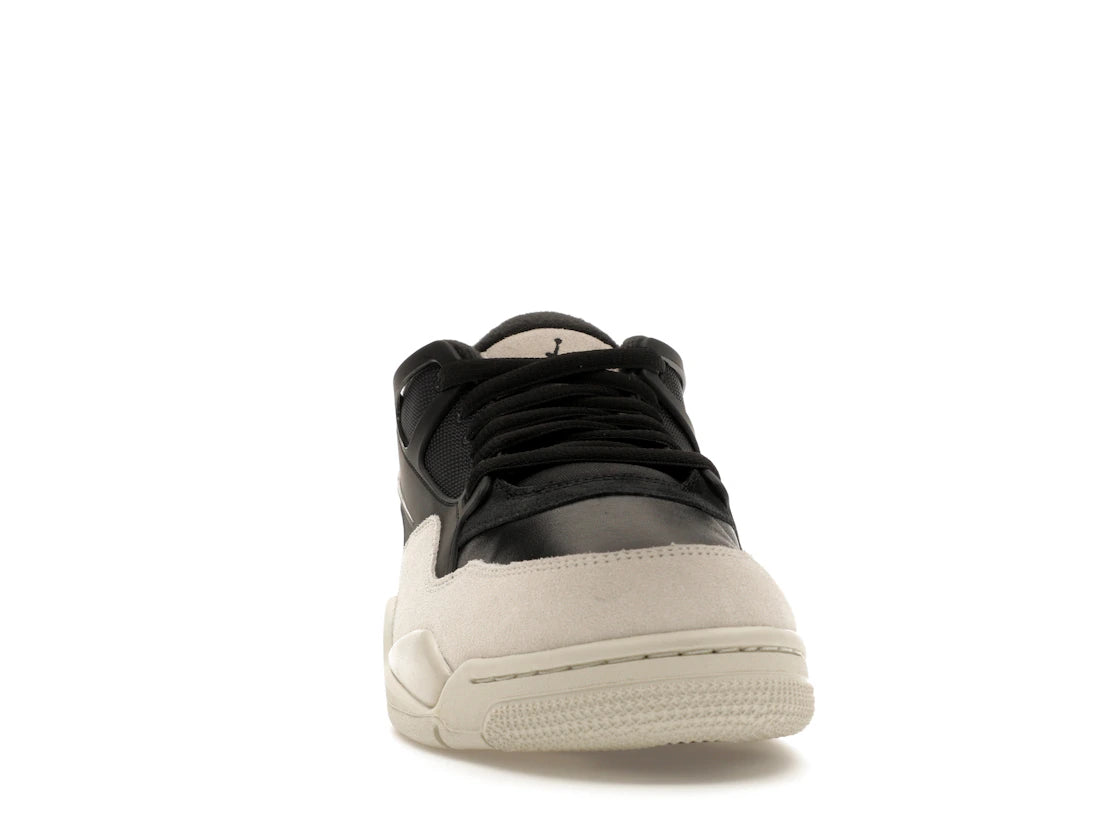Jordan 4 RM Schwarz/Hellbeige - vue secondaire A