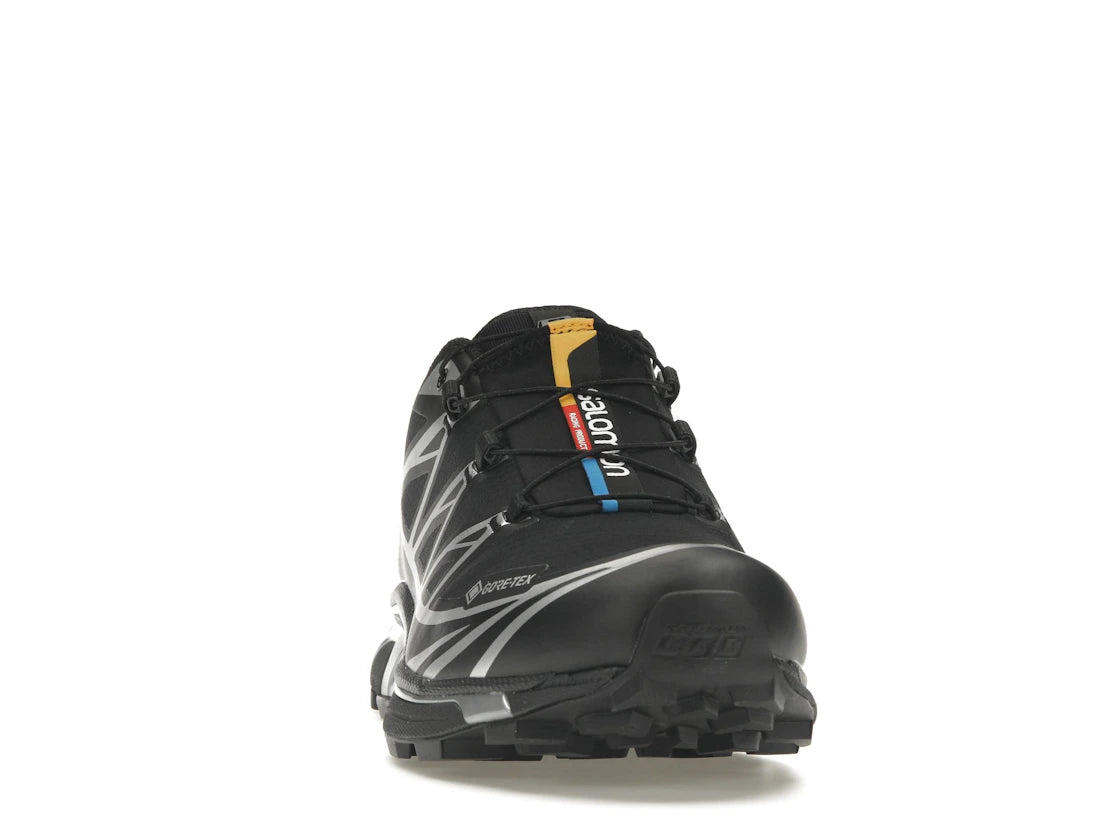 Salomon XT-6 Gore-Tex Schwarz Silber - vue secondaire A