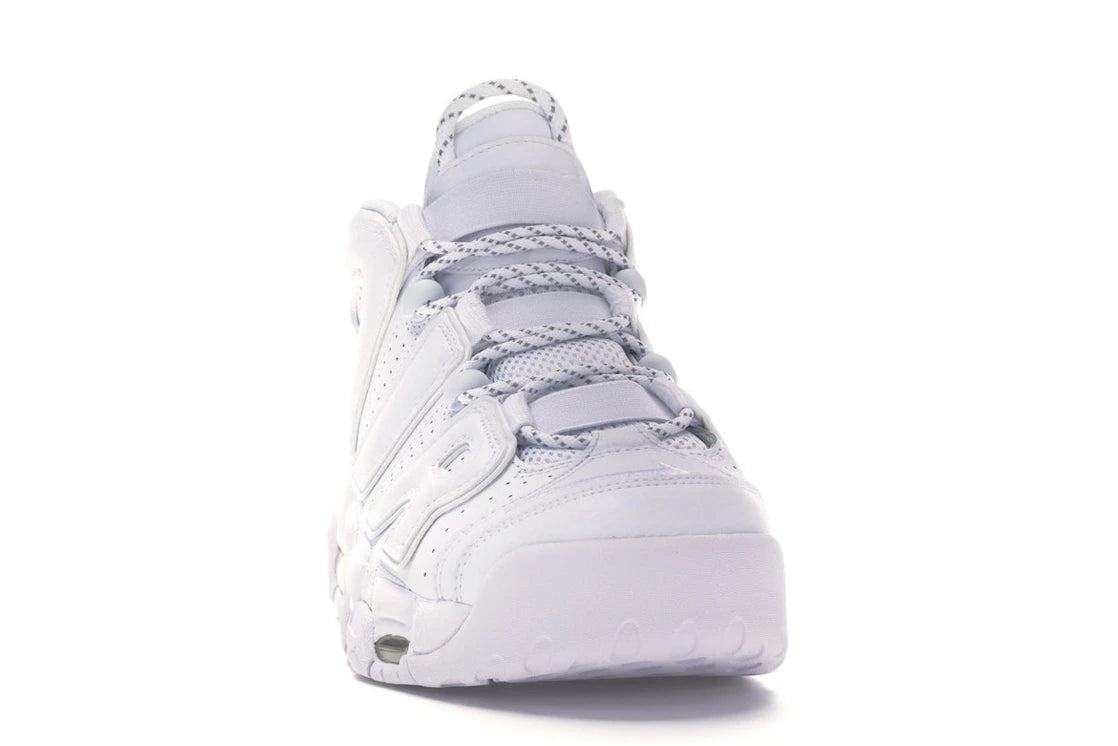 Nike Air More Uptempo Triple White - vue secondaire A