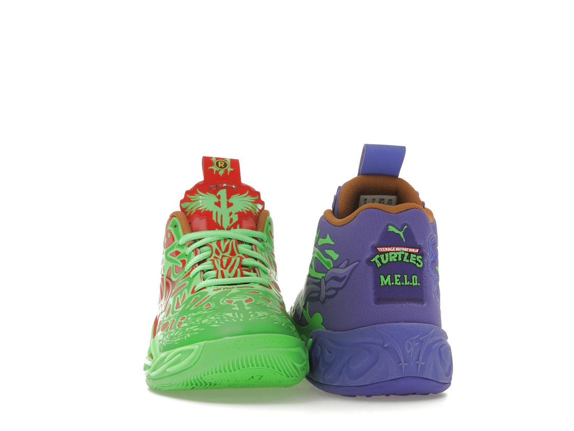 Puma LaMelo Ball MB.04 Teenage Mutant Ninja Turtles Raphael and Donatello (GS) - vue secondaire A