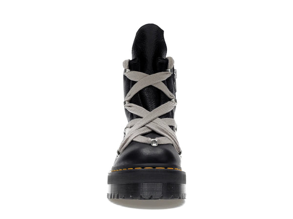 Dr. Martens 1460 Quad Leather Sole Pentagram Jumbo Lace Boot Rick Owens Black