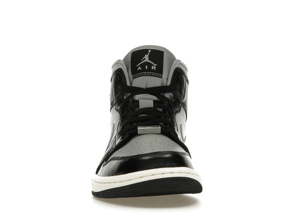 Jordan 1 Mid SE Black Metallic Silver (Women's)