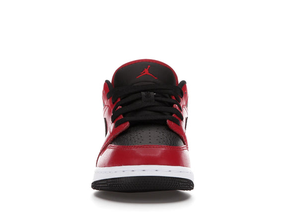 Jordan 1 Low Gym Red Black Pebbled (GS)