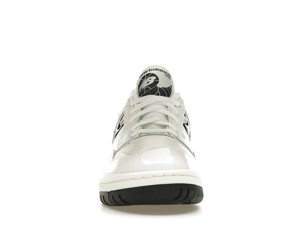 New Balance 550 Sea Salt Black Patent
