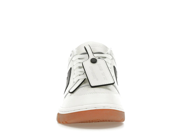 OFF-WHITE Out Of Office OOO Low Tops White Black Gum