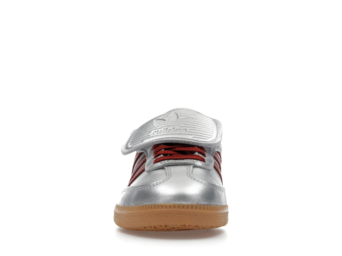 adidas Samba LT Silver Metallic Ruby Gum (Women's)
