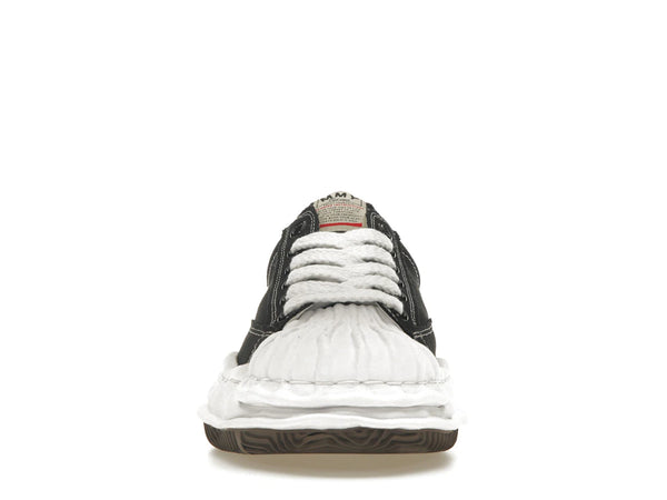 Maison Mihara Yasuhiro Blakey OG Sole Canvas Low Schwarz Weiß