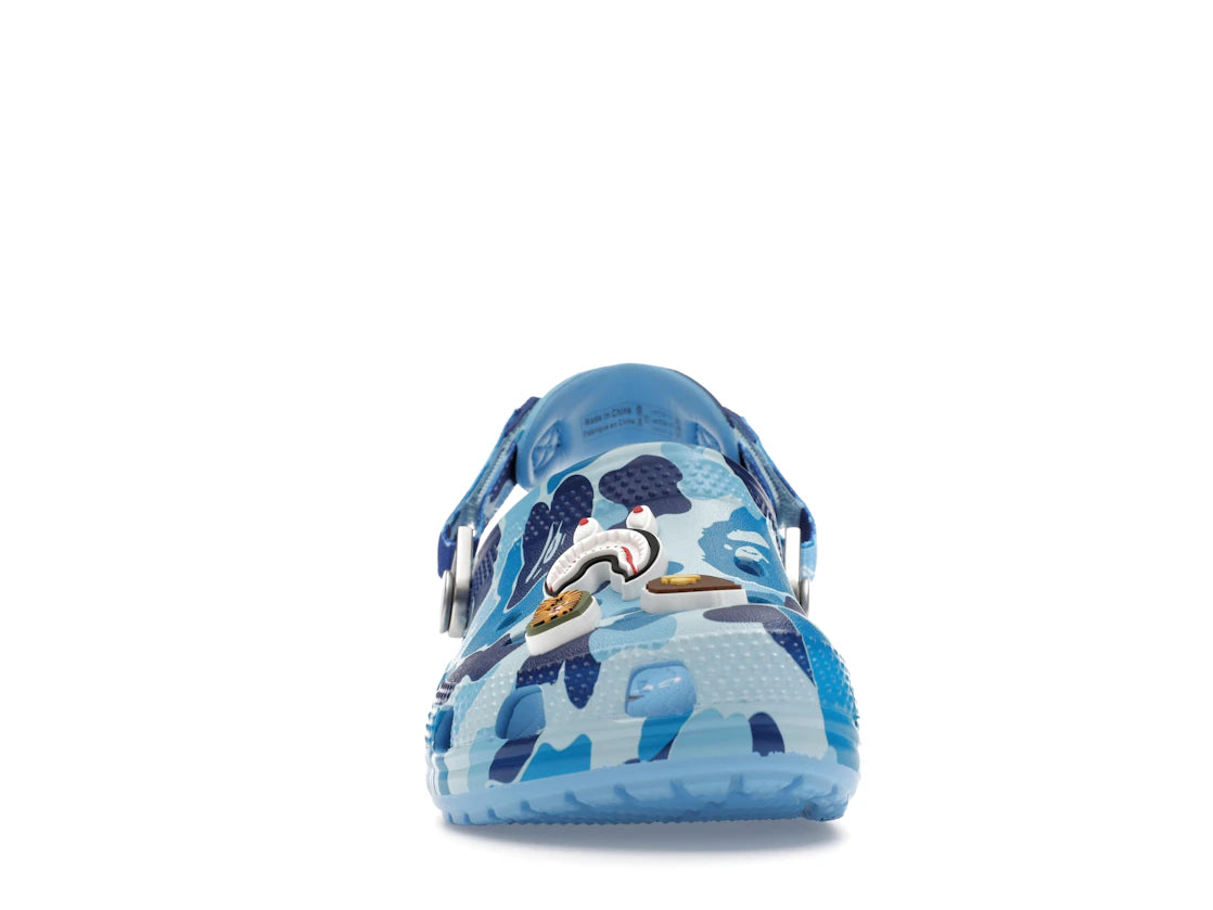 Crocs Classic Clog A Bathing Ape ABC Camo Blau (Kinder)