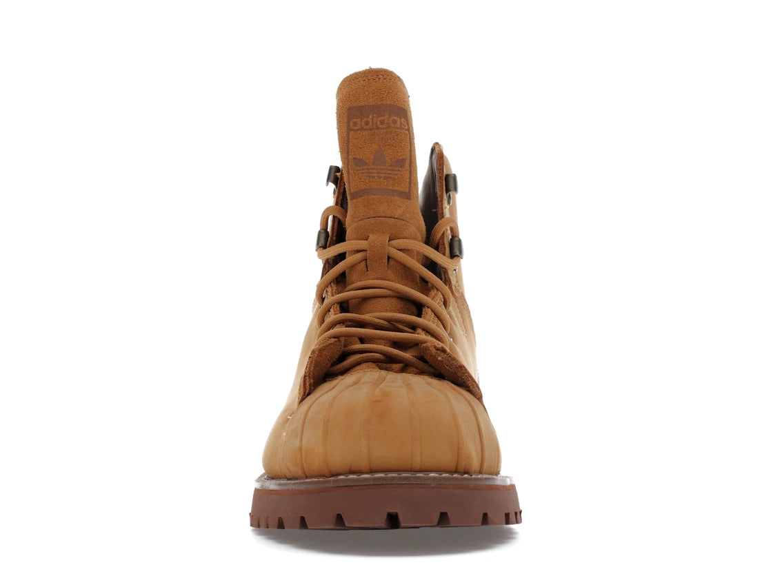 adidas Superstar Boot Sandgrün